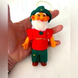 Vintage from the 1950s retro elf Christmas ornament vintage pixie elf ornament - Picture 1 of 4