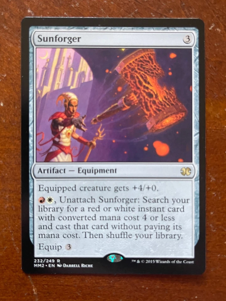 MTG Magic the Gathering  Modern Masters 2015 Sunforger NM - Image 1 of 1