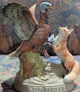 Jarra de whisky vintage pavo salvaje y zorro rojo nº 7-1985 - Imagen 1 de 10