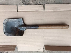WW2 WWII SAPPER SHOVEL wolf's head WEHRMACHT ORIGINAL - Picture 1 of 10