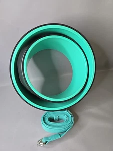 Florensi Back Roller Stretcher Set of 2 - 10 & 12" & Belt/strap - Picture 1 of 3