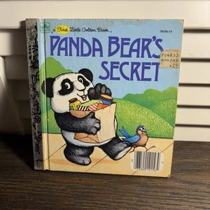 1982 First Little Golden Book PANDA BEAR'S SECRET Michaela Muntean 1982 WESTERN - Picture 1 of 9