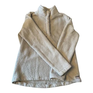 Avalanche M mittelgrau Viertel Druckknopf Pullover Sweatshirt Damen - Bild 1 von 4