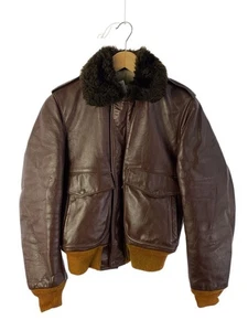 Schott giacca pelle blusa 16 BRW usata - Foto 1 di 5