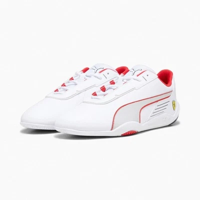 Puma Ferrari R-Cat Machina White Red Men Unisex Casual Lifestyle Shoes 307893-02 - Image 1 of 4