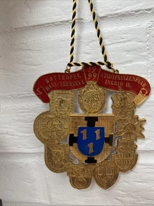 Orden de Carnaval Grande, Bottrop 1999 Carnaval, Noche de Ayuno, 11.11., Pareja de Príncipes - Imagen 1 de 5