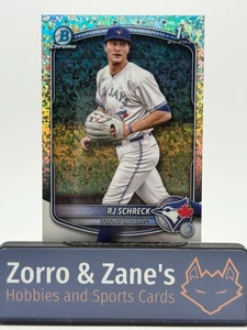 RJ Schreck 2025 Bowman Chrome 1st Mini Diamond #BCP-181 - Blue Jays - Picture 1 of 2