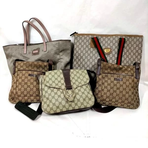 Gucci Handtasche Schultertasche 5er Set Braun PVC 4253575 - Bild 1 von 9
