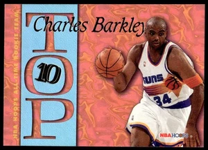 1995-96 Hoops #AR8 Charles Barkley Top Ten - Picture 1 of 2