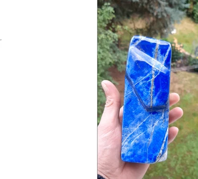 💎 Lapislazuli Freiform – 1.086,71 g | Königsblau | Natürliche Erstklassigkeit - Bild 1 von 2