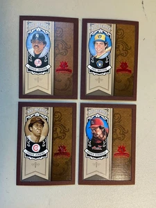 2005 Diamond Kings Framed Red HOF Heroes Lot (4) Reggie Jackson Paul Molitor Eck - Picture 1 of 2