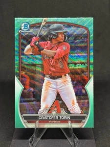 Cristofer Torin 2023 Bowman Draft cromo refractor acuático/125 #BDC-148 Arizona - Imagen 1 de 2