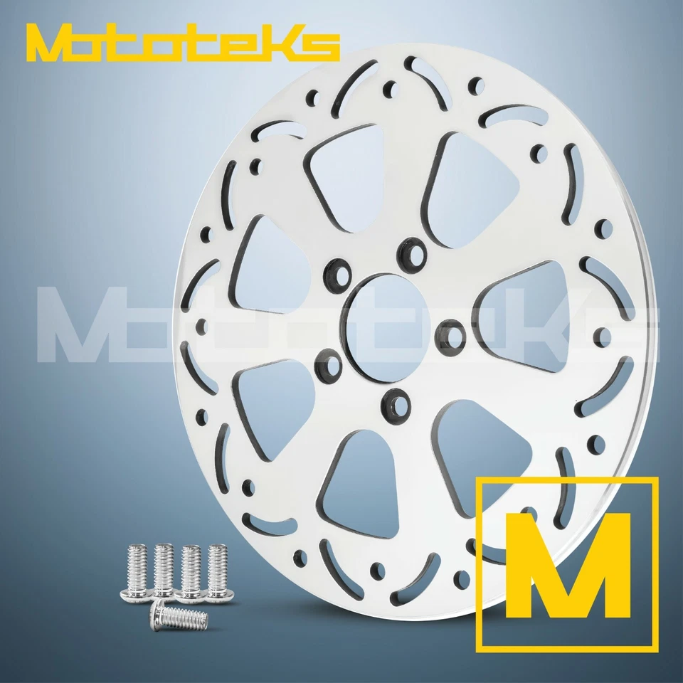 ROTOR DELANTERO HARLEY 11.5 CON PERNOS PARA MODELOS HARLEY DAVIDSON ACERO INOXIDABLE Foto 1 de 1