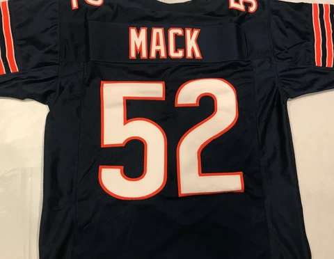 UNSIGNED KHALIL MACK #52 Sewn Stitched  Jersey Size XL     FREE SHIPPING Cover