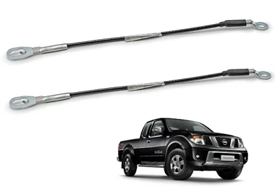 Cable de metal para puerta trasera para camioneta Nissan Navara Frontier D40 2006-2014 Foto 1 de 4