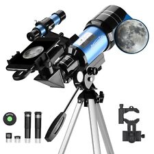 300mm Astronomical Telescope 150X with Phone Adapter Barlow Lens for Kids Gift