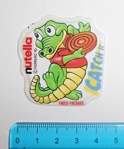 ADESIVO STICKER VINTAGE FERRERO KINDER SORPRESINE FRIGO SERIE SPUGNOSELLI FRED - Imagen 1 de 1