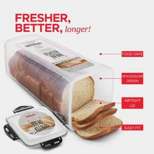 Bread Preservation Box Bread and Toast Storage Box Kitchen Supplies Practical Br - Picture 1 of 26