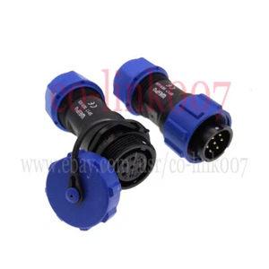 7 Pin Waterproof Connector WEIPU SP17 Seria Aviation In-line Plug Socket Adapter - Picture 1 of 9