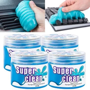 4 Pack Cleaning Gel for Car Detailing Putty Car Vent Cleaner Cleaning Putty Gel - Picture 1 of 9