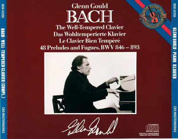 CD-BOX Bach / Glenn Gould The Well-Tempered Clavier - Das Wohltemperierte Klavi - Bild 1 von 1