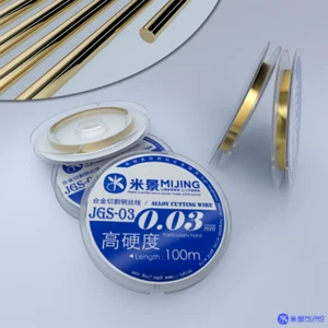 LCD Cutting Wire Tungsten Alloy Steel Wire Glass Lens Separator 100m x 0.03mm UK - Picture 1 of 2