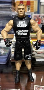 Brock Lesnar WWE Figure Tough Talkers Eat Sleep Conquer Repeat 2016 Untested - Picture 1 of 5