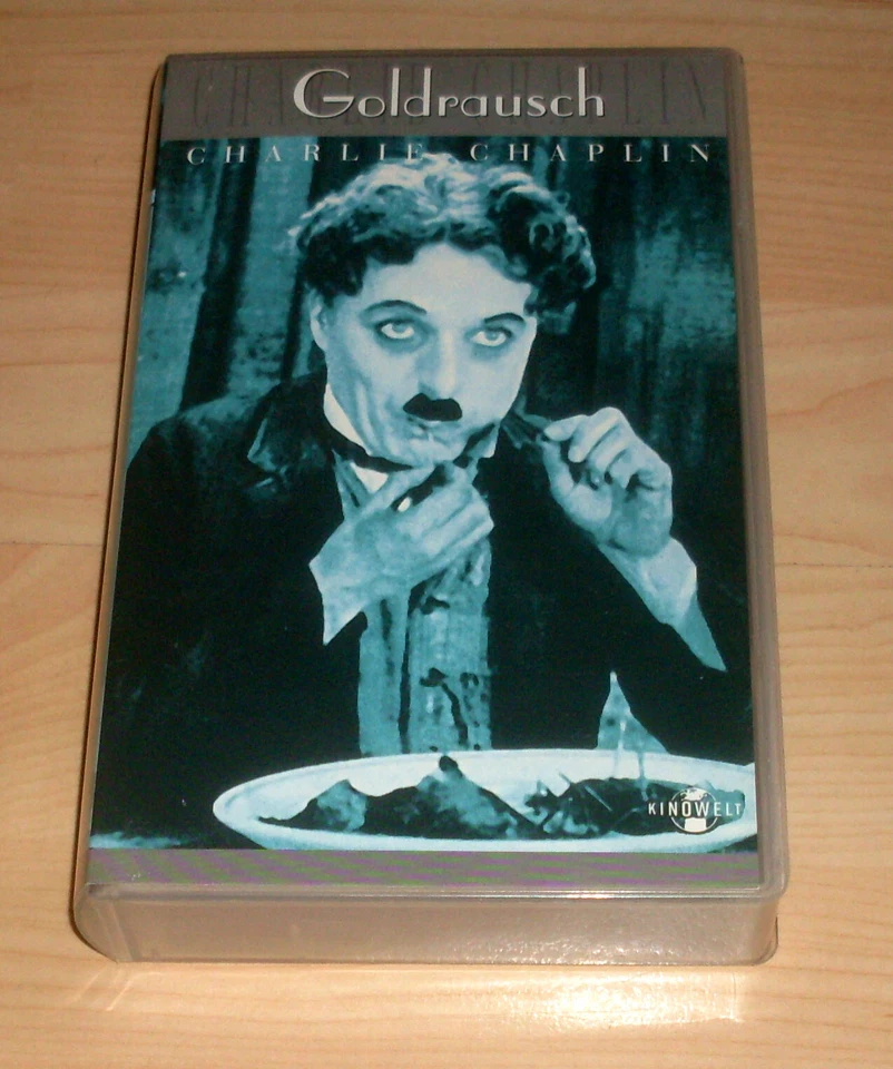 VHS Film - Goldrausch - Charlie Chaplin - Videokassette - Bild 1 von 2