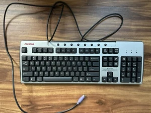 Compaq KB-0133 PS2 Multimedia Keyboard 8.F5 (read desc) - Picture 1 of 5