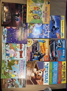 Posten 15 alte Buch- und Schallplattensätze 1984 Gremlins, Disney, Knight Rider usw. - Bild 1 von 7
