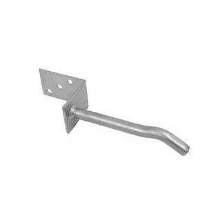 Pfostenträger L-Form mit gebogener Dolle 70 x 300 mm GeZu Impex - Bild 1 von 1