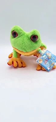 Ganz Webkinz Tree Frog Plush  with Code - Image 1 of 3