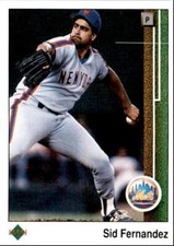 1989 Upper Deck Sid Fernandez ` New York Mets #168