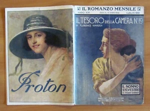El Romance Mensual N.7, 1921 - Florence Warden - El Tesoro De La Cámara N°19* - Imagen 1 de 3