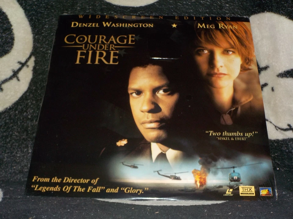 НОВЫЙ ЗАПЕЧАТАННЫЙ широкоэкранный лазерный диск Courage Under Fire LD Meg Ryan бесплатная доставка $50 - Изображение 1 из 2