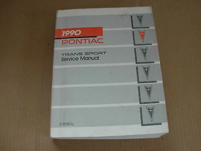 1990 Pontiac Trans Sport Service Manual  - Image 1 of 4