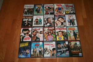Brand New Sealed Lot 20 DVD Comedy Blended Ferris Game Night Jumanji Jungle RV - Picture 1 of 4