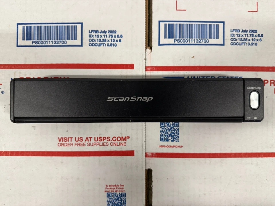 Fujitsu ScanSnap iX100 600 DPI Wireless Portable Scanner PA03688-B005  - Image 1 of 3