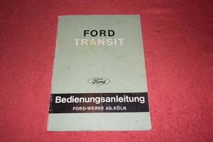 Betriebsanleitung Bedienungsanleitung Ford Transit '65 MK II 11/1966 - Bild 1 von 12