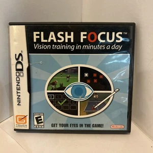 Flash Focus: Vision Training in Minutes a Day - Nintendo DS. CIB!!! - Picture 1 of 4