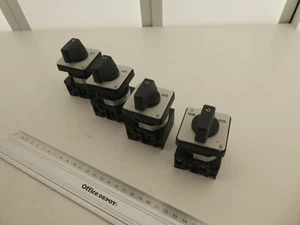 4 Stück Knebelschalter Moeller TO-2-15432 / "Hand - 0 - Auto" (25-4-22-8) - Bild 1 von 7