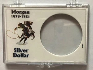 MORGAN SILVER DOLLAR - 2x3 SNAP LOCK COIN HOLDER - 3 PACK - Picture 1 of 1