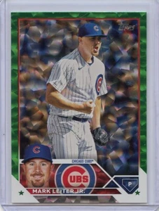 Actualización Topps 2023 placa de aluminio verde #US13 Mark Leiter Jr serie #225/499 - Imagen 1 de 1