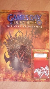 WHFB LIMITED EDITION GAMES DAY 2002 CHAMPION OF CHAOS HROTHGAAR MIB & PROGRAMME - Picture 1 of 5