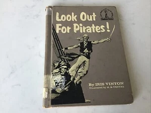 Vintage 1961 Children Dr. Seuss Beginner Book LOOK OUT FOR PIRATES Vinton RARE - Picture 1 of 10