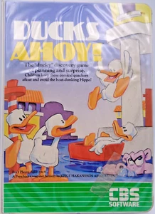 COMMODORE 64/128 -- DUCKS AHOY! (CBS - CARTRIDGE) - Picture 1 of 7