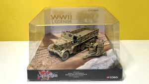 CORGI WWII LEGENDS CC60006 SD.KFZ 7/1 KRAUSS MAFFEI SEMI TRACK & FLAKVIERLING 38 - Picture 1 of 7