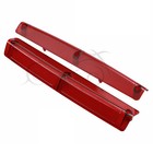 Motorcycle Tour Pack Pak Side Red Light Lens For Harley Electra Glide Road King