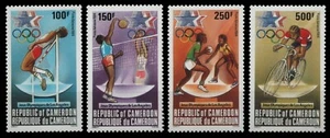 Camerún 1984 - Mi-Nr. 1036-1039 ** - MNH - Olympia Los Angeles - Imagen 1 de 1
