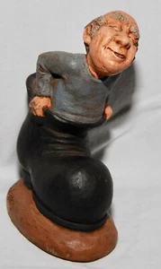 Bert Anderson Figur alter Mann im Schuh, 5,75 cm groß, #22 von 500, 1991 - Bild 1 von 6